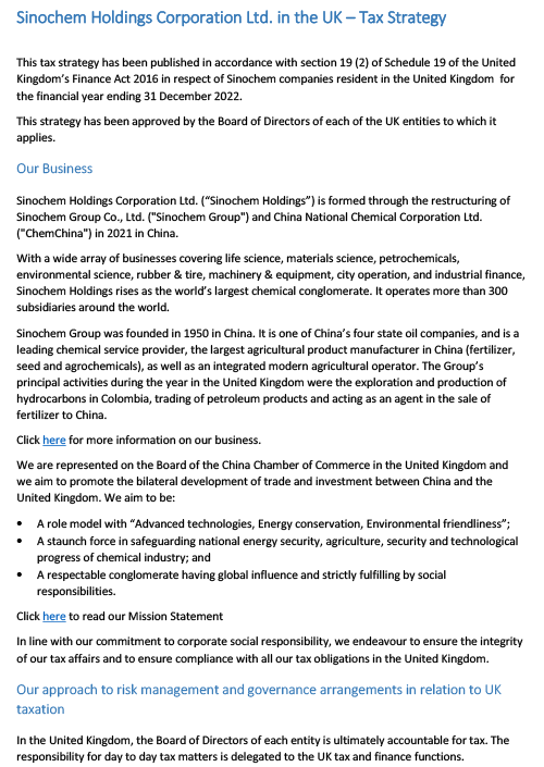 Sinochem&nbsp;Group&nbsp;companies&nbsp;in&nbsp;the&nbsp;UK&nbsp;-&nbsp;2022